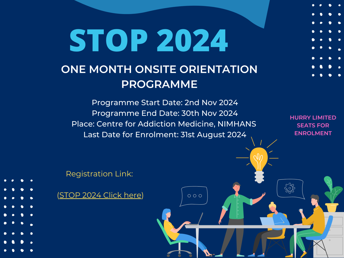 Substance Use Treatment Orientation Programme STOP 2024